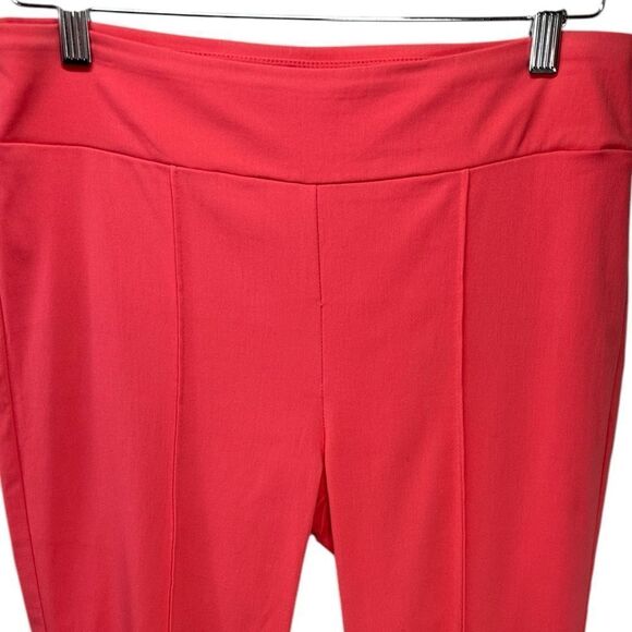 J. McLaughlin Ivy Pant Coral Pink Side Zip Pants Stretch Size 8 - Picture 3 of 11